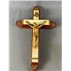 Image 2 : Lot of 2 Vintage Crucifixes Largest One Being 17" T