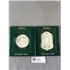 Image 2 : 3 In Box Beleek Ornaments ( 1 a Light Switch Cover) and a Jesus Crucifix