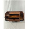 Image 2 : Antique Wooden Desk Organizer
