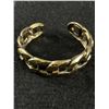 Image 2 : Nice 3 Strand Necklace in Gold Tone, Black and Silver Tone. And A Nice GoldTone Bracelet
