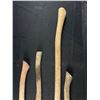 Image 2 : 2 Vintage Axes 1 Big and 1 Small Plus 2 Log Driver's Pick 1 Big and 1 Small. NO SHIPPING