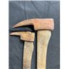 Image 3 : 2 Vintage Axes 1 Big and 1 Small Plus 2 Log Driver's Pick 1 Big and 1 Small. NO SHIPPING