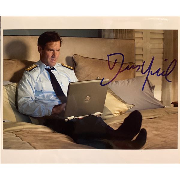 Dennis Quaid signed "Yours, Mine and Ours" movie photo