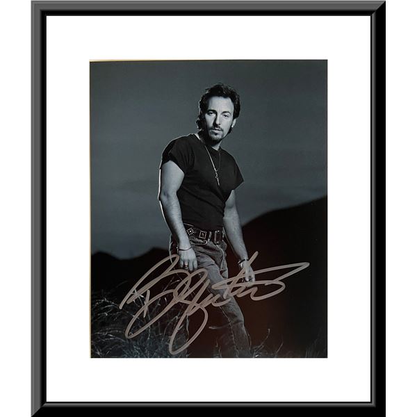 Bruce Springsteen signed photo