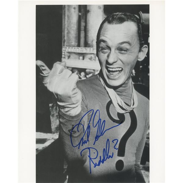 The Riddler signed photo. GFA Authenticated