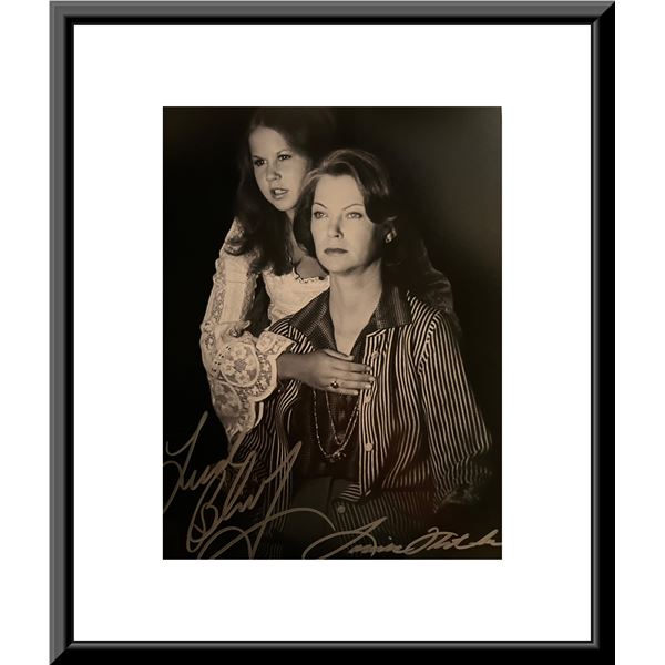 The Exorcist cast signed movie photo