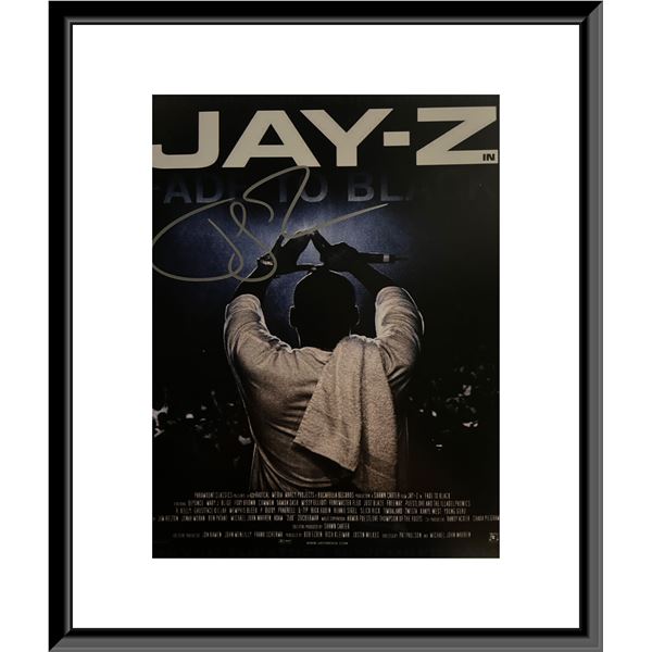 Jay-Z signed photo
