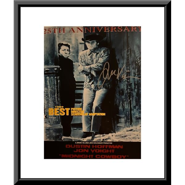 Midnight Cowboy Jon Voight signed movie photo