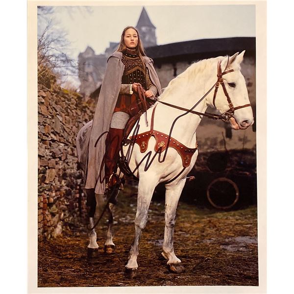 In the Name of the King Leelee Sobieski signed movie photo