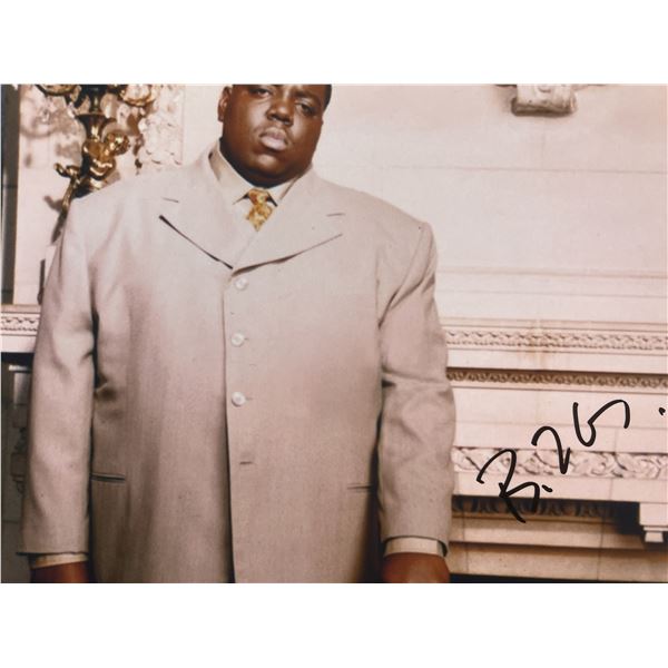 Notorious B.I.G. signed photo