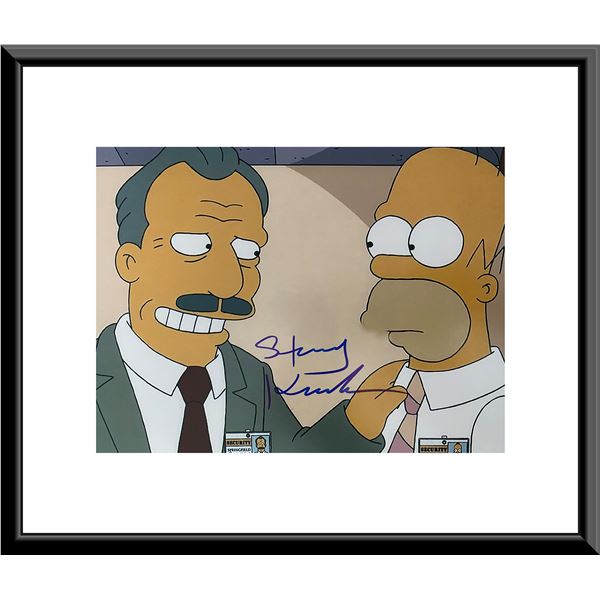 The Simpsons Stacy Keach signed photo