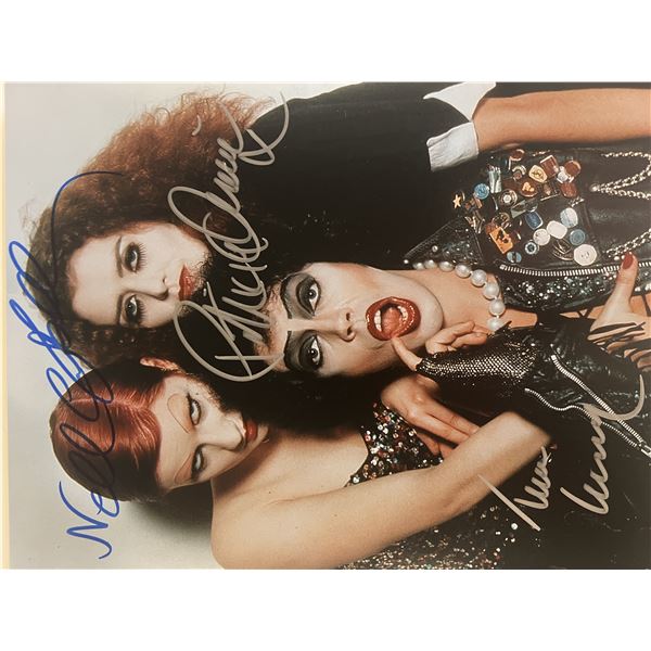 Rocky Horror Picture Show cast signed photo