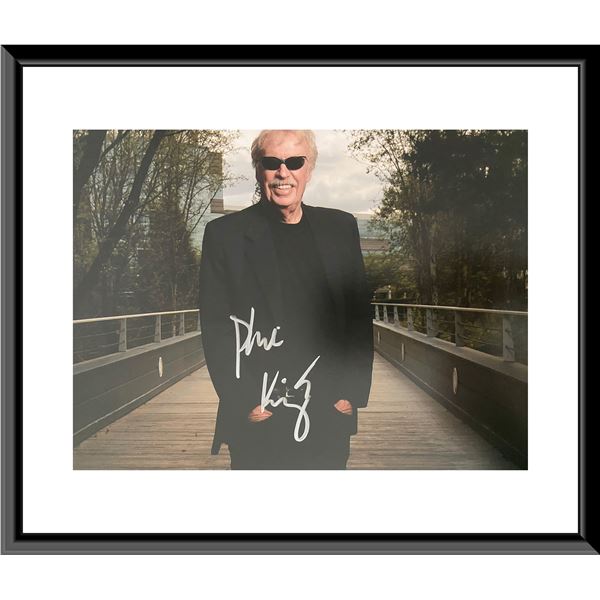Nike founder Phil Knight signed photo