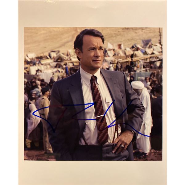 Tom Hanks signed "Charlie Wilson's War" movie photo. GFA Authenticated