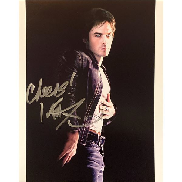 Ian Somerhalder signed photo
