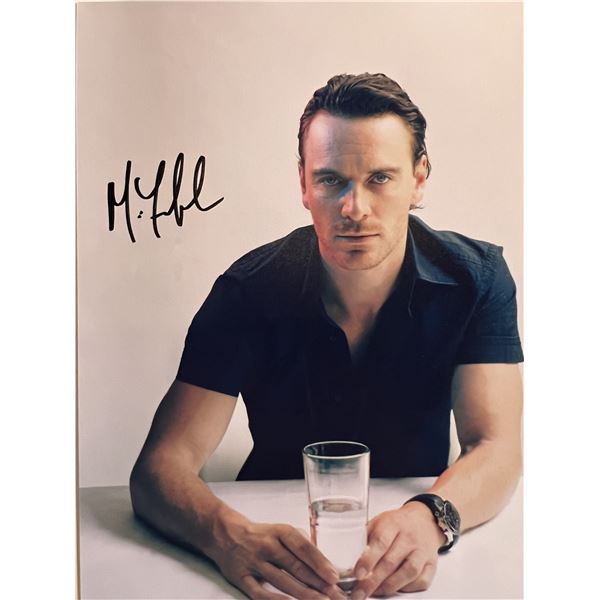 X Men Magneto Michael Fassbender signed photo