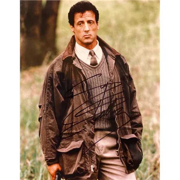 Sylvester Stallone signed photo