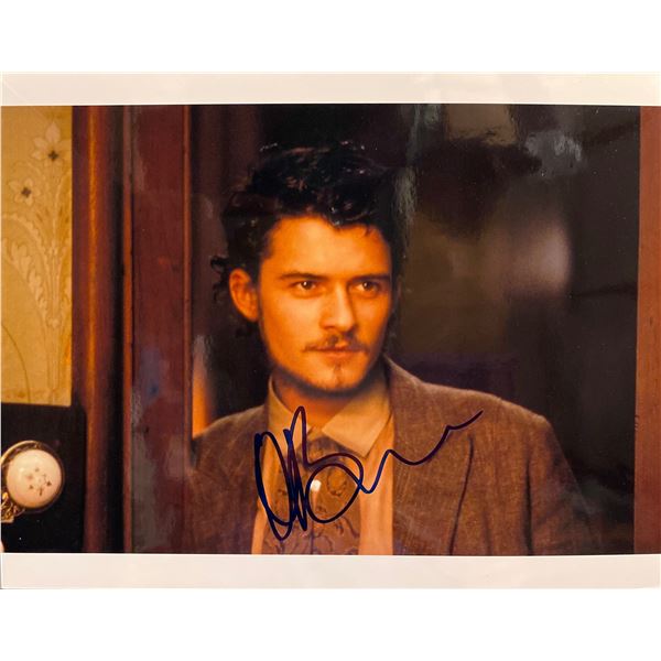 Ned Kelly Orlando Bloom signed movie photo