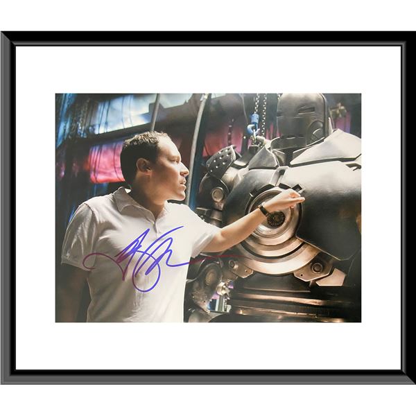 Iron Man Jon Favreau signed movie photo