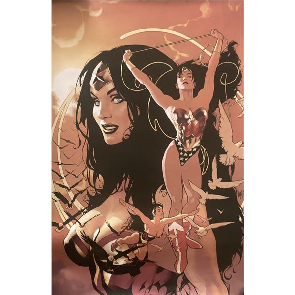 2000 DC Comics Wonder Woman poster