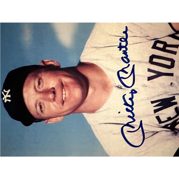 NY Yankees Mickey Mantle signed photo