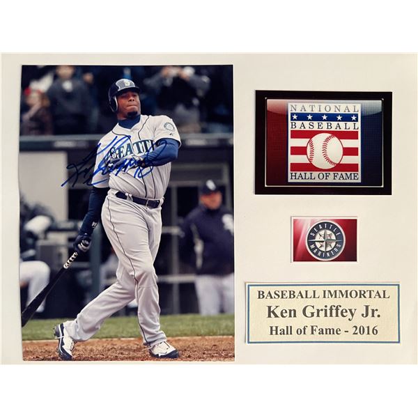 Ken Griffey Jr signed photo