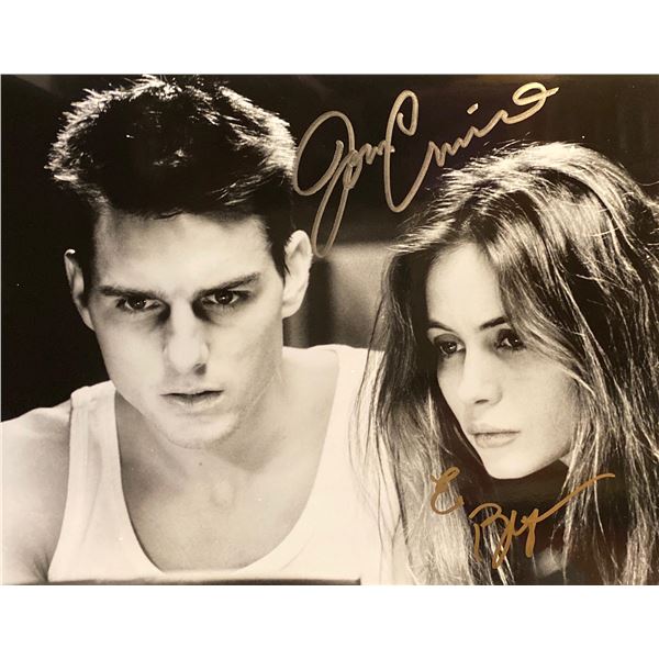 Mission: Impossible Tom Cruise and Emmanuelle Béart Signed Movie Photo