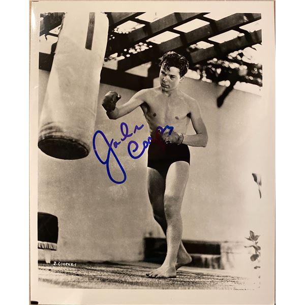 Jackie Cooper signed photo
