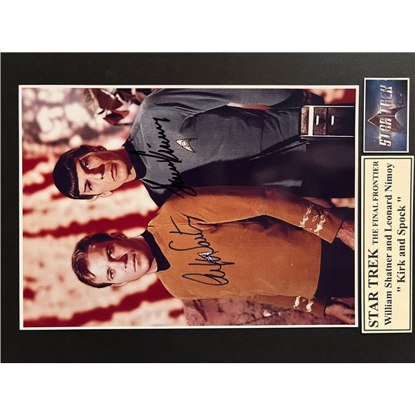 Star Trek cast signed photo