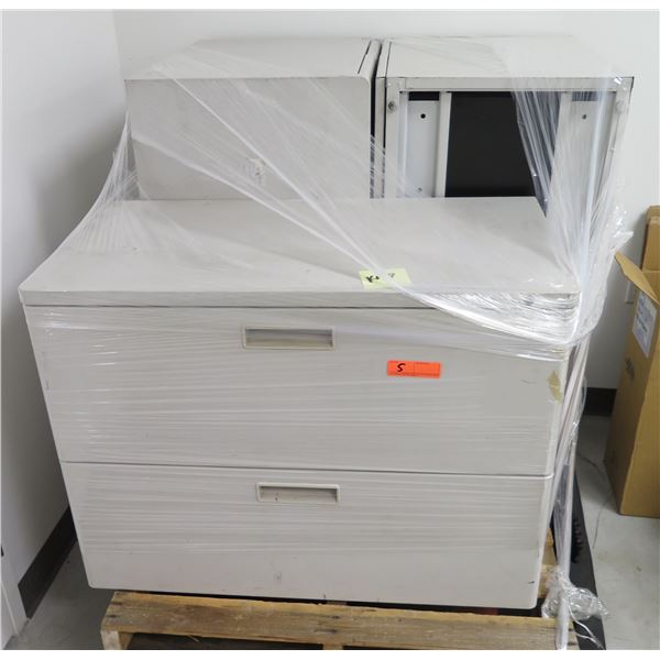 Metal 2-Drawer Lateral Filing Cabinet