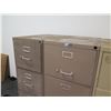 Image 2 : Qty 6 Metal 4-Drawer Filing Cabinets
