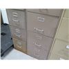 Image 3 : Qty 6 Metal 4-Drawer Filing Cabinets