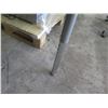 Image 3 : Square Table w/ Veneer Top & Adjustable Metal Legs 36" x 36"