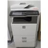 Image 1 : Sharp MX-2600N Color Laser Copier Printer w/ Storage Drawers