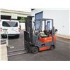 Image 2 : Toyota 42-6FGCU18 Forklift w/ Fork Attachment, Meter Reads 4448 Hours
