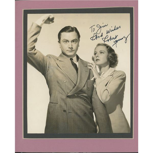 Robert Young signed photo