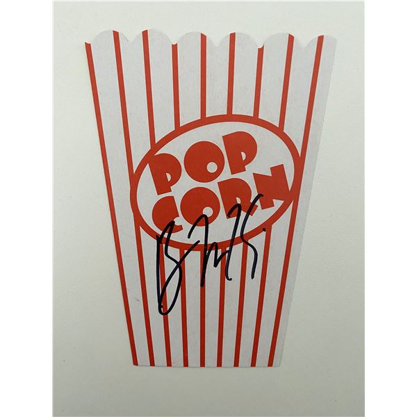 Benjamin Mckenzie Signed Popcorn Card