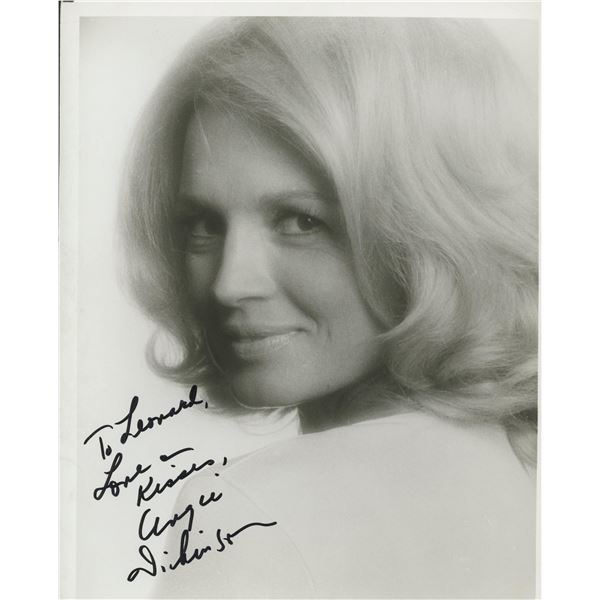 Angie Dickinson signed photo