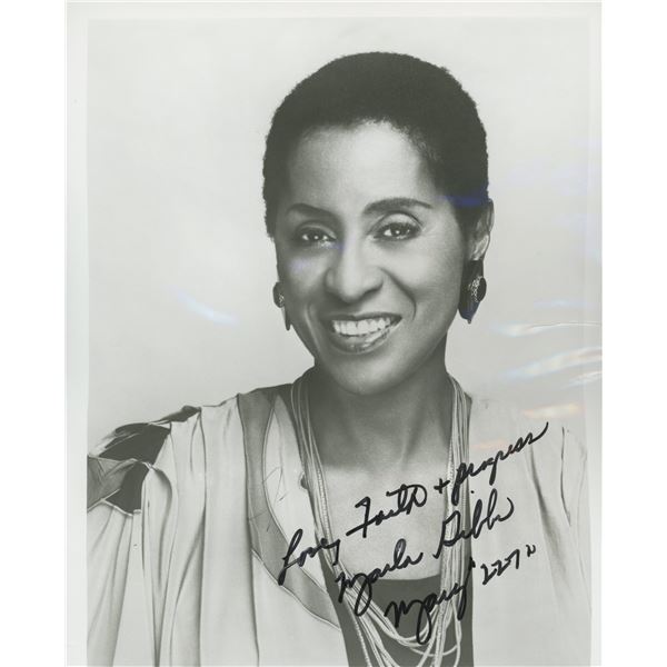 Marla Gibbs signed photo
