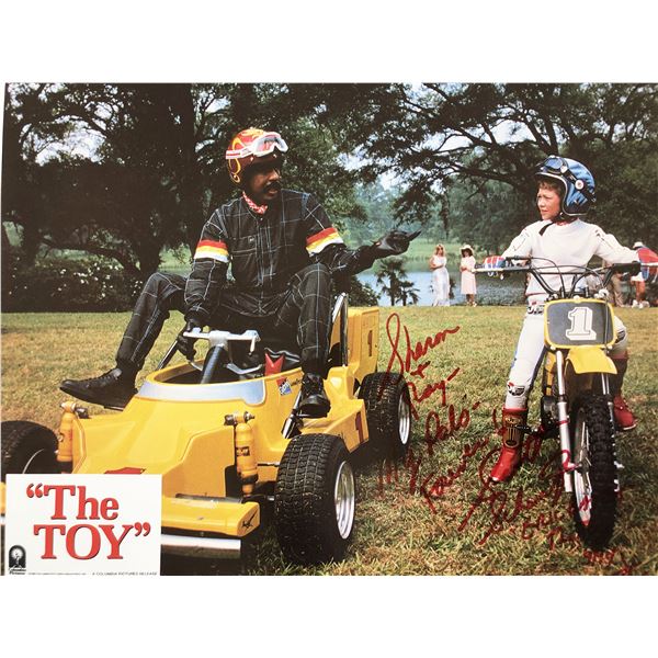 The Toy signed lobby card
