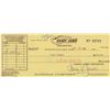 Image 1 : Big Band Musician Harry James signed check