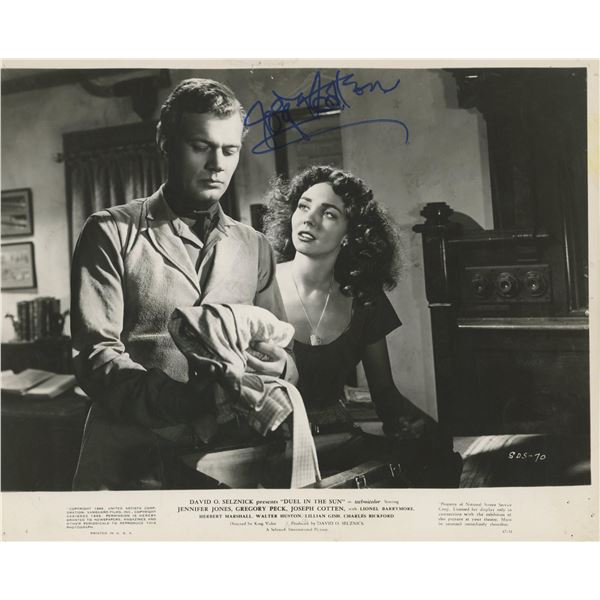 Duel in the Sun signed movie photo