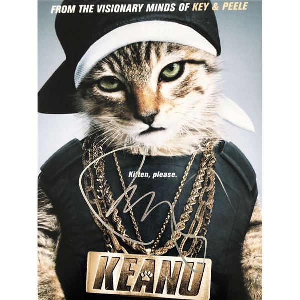 Keanu signed movie photo
