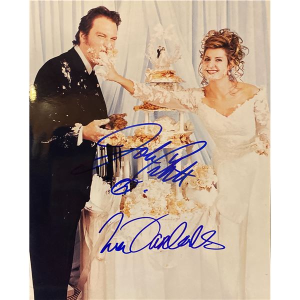 My Big Fat Greek Wedding John Corbett and Nia Vardalos signed movie photo