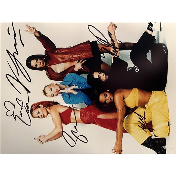 Spice Girls band signed photo