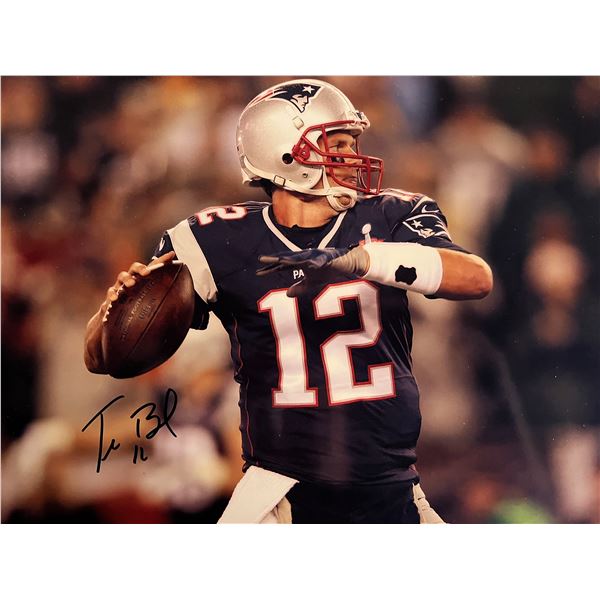 Tom Brady signed photo