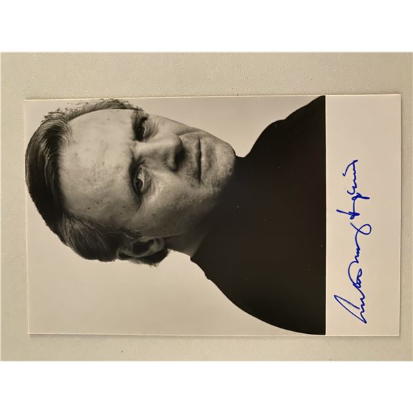 Silence of the lambs Anthony Hopkins photo and original signature