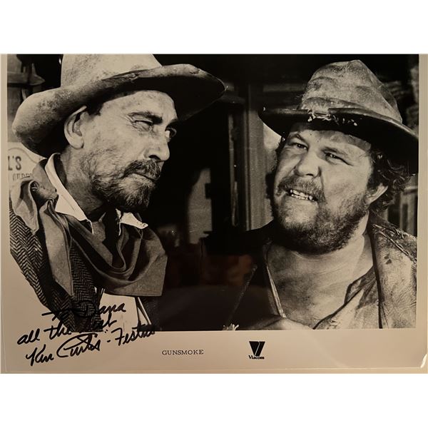 Gunsmoke Ken Curtis signed photo