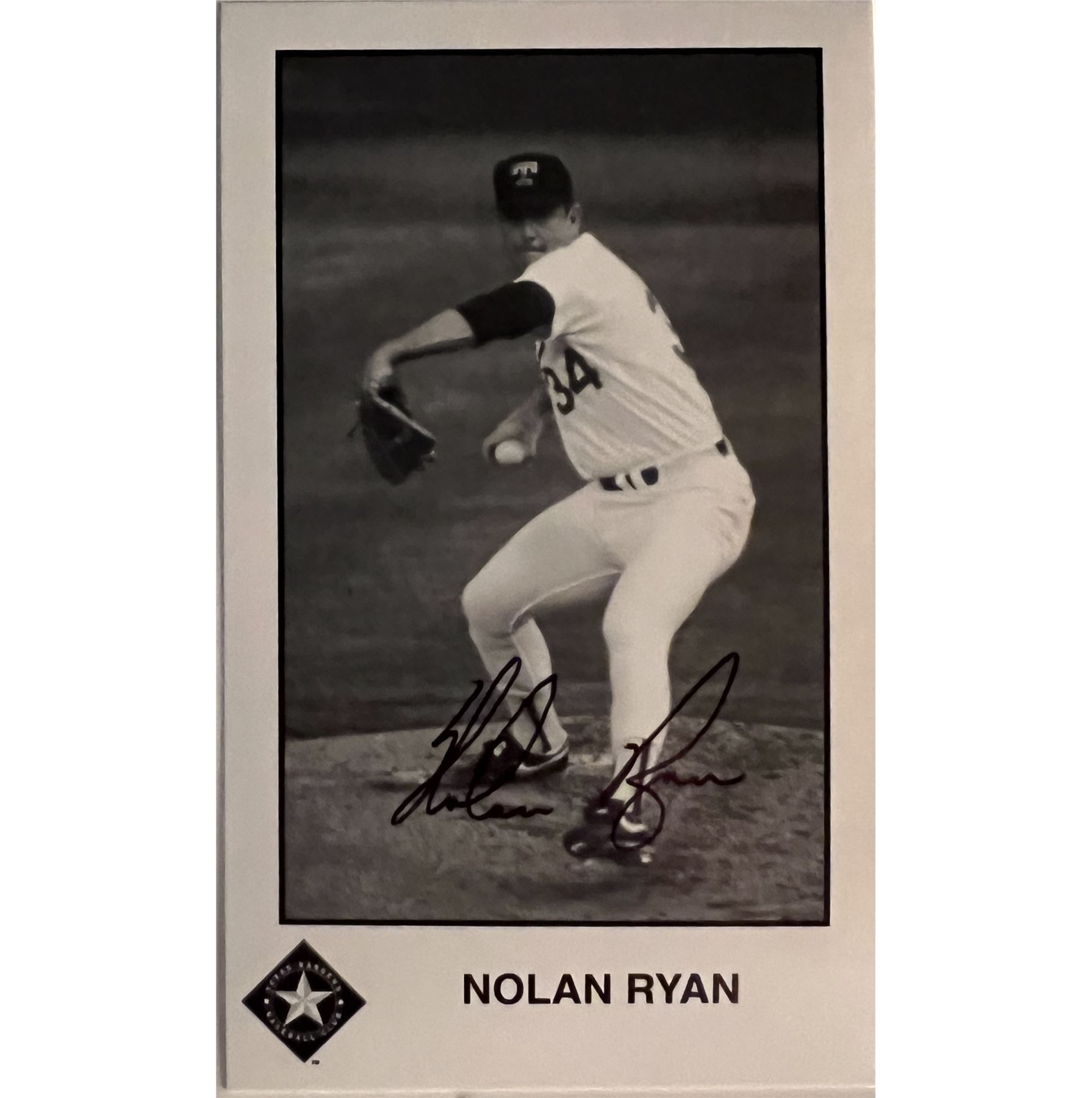 Nolan Ryan signed photo