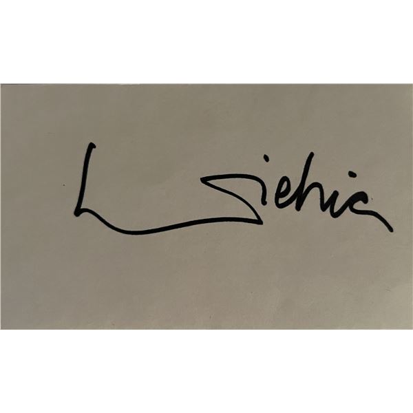 Marlene Dietrich original signature